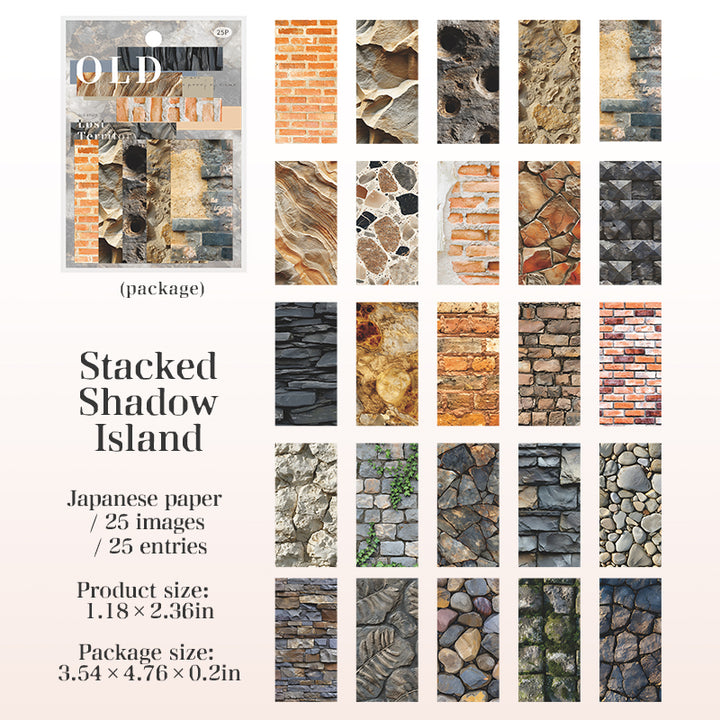 Traces of Old Things Vintage Washi Stickers Creative Journaling