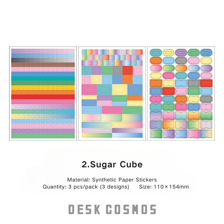 Rainbow Light Planning Polka Dots Perfect For Scrapbook Projects