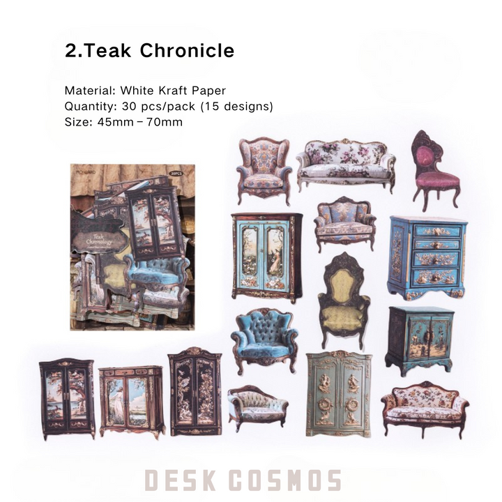 Antique Collection Museum Series Teak Chronicle Antique Texture