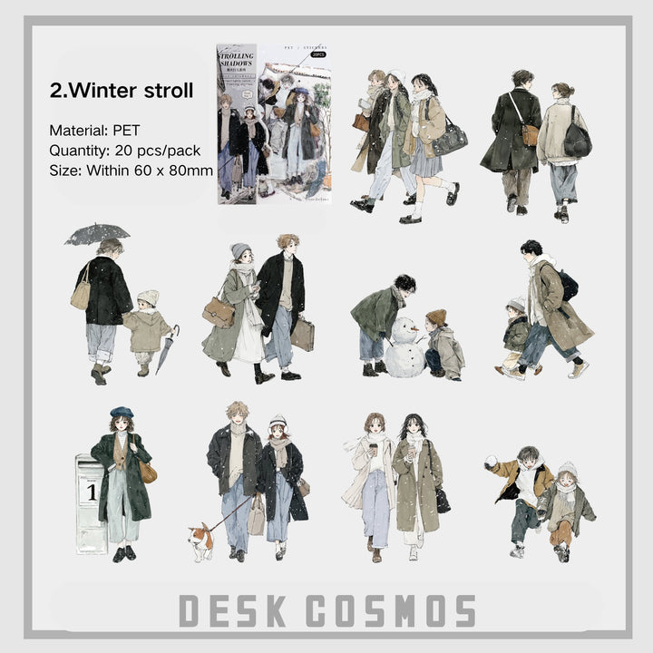 Fireworks Pedestrian Series PET - Desk Cosmos