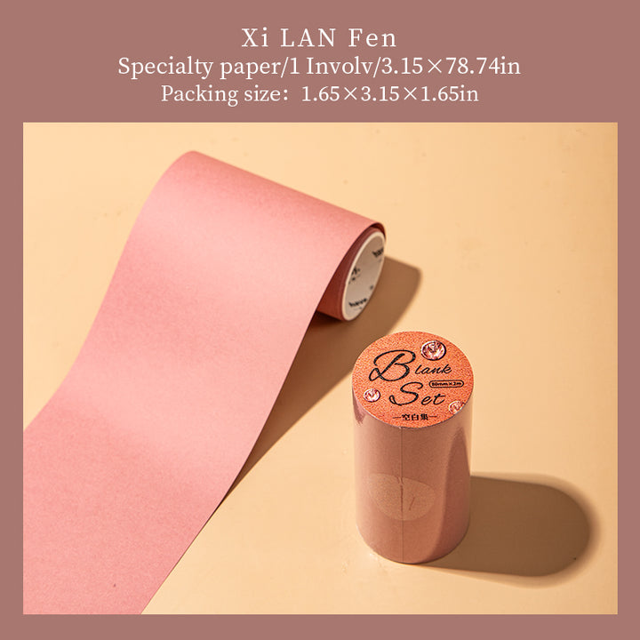 Blank Set Paper Material Perfect for Scrapbook
