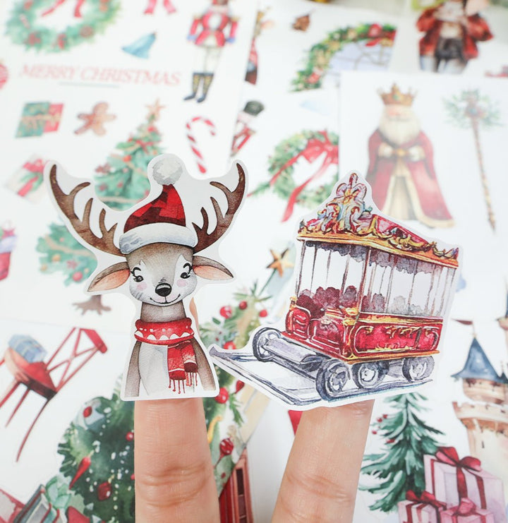 Santa's Little helpers Series Sticker Books - Desk Cosmos