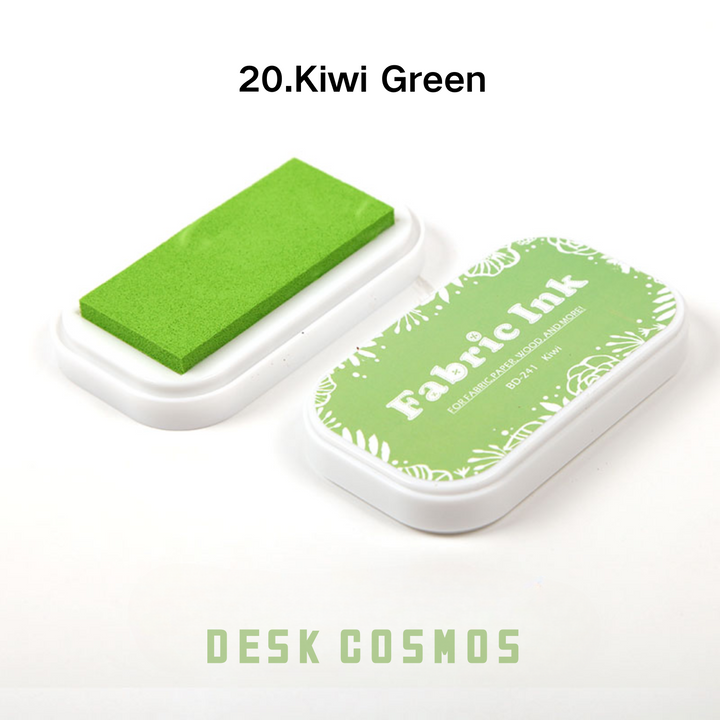 Colorful World Kiwi Green Ink Pad Bright Green Stamp Ink