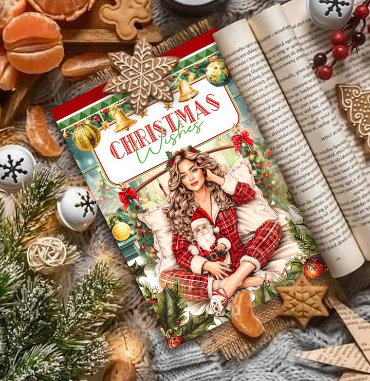 Christmas Wishes Dual - Material Sticker Book - Desk Cosmos