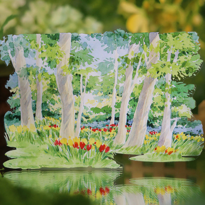 Windmill Water City Scenic PET Tape - Desk Cosmos