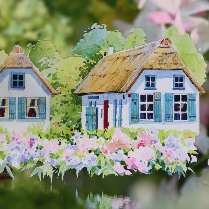 Windmill Water City Scenic PET Tape - Desk Cosmos