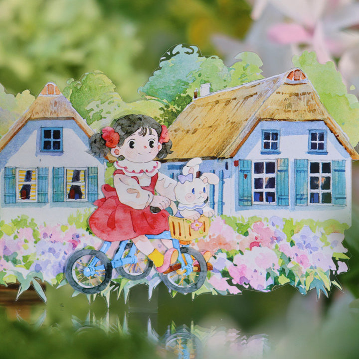 Windmill Water City Scenic PET Tape - Desk Cosmos