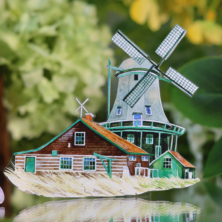 Windmill Water City Scenic PET Tape - Desk Cosmos