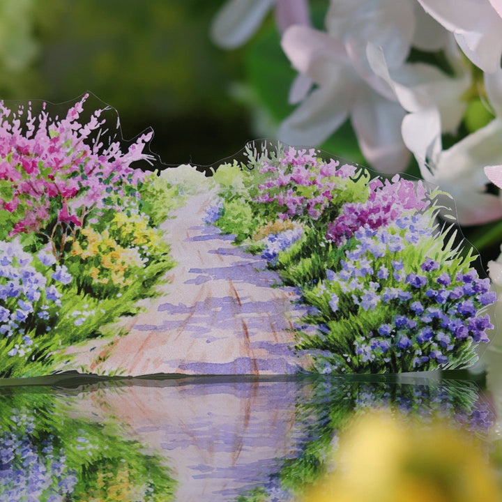 Blooming Path PET Decorative Tape - Desk Cosmos