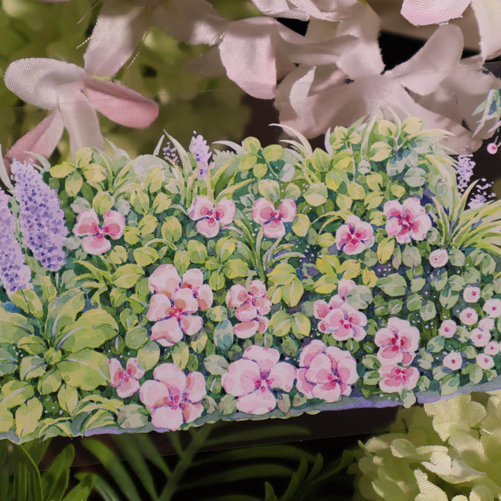 Floral Scenery Decorative PET Tape for Scrapbook - Desk Cosmos