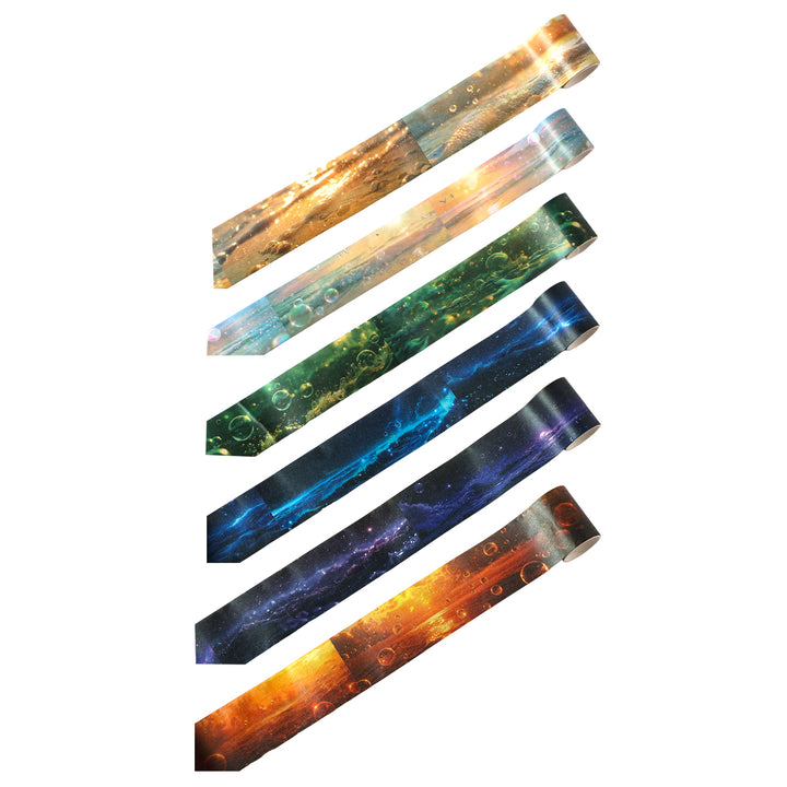 Fantasy Sea Waves PET Tape - Desk Cosmos