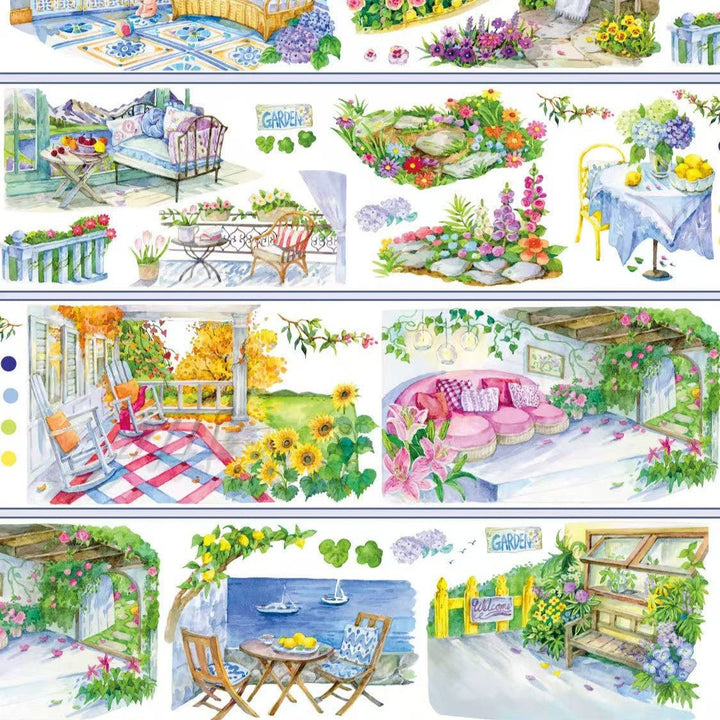 Venice Scenic PET Decorative Tape - Desk Cosmos