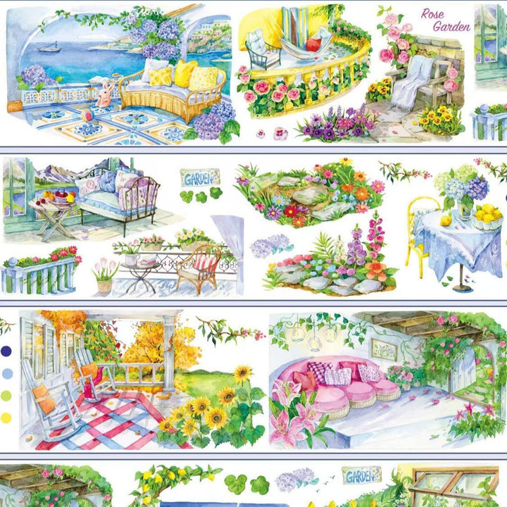 Venice Scenic PET Decorative Tape - Desk Cosmos