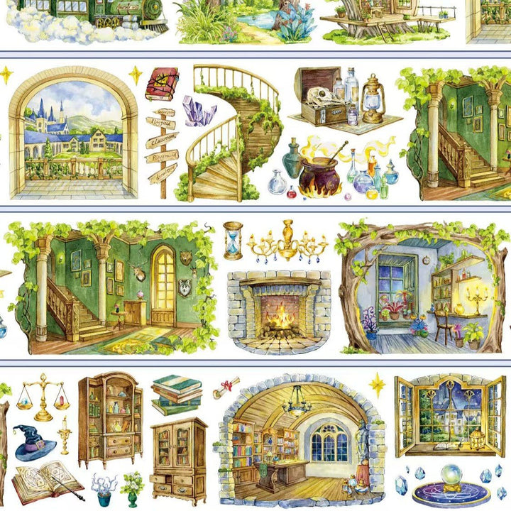 Magical Academy PET Decorative Tape - Desk Cosmos