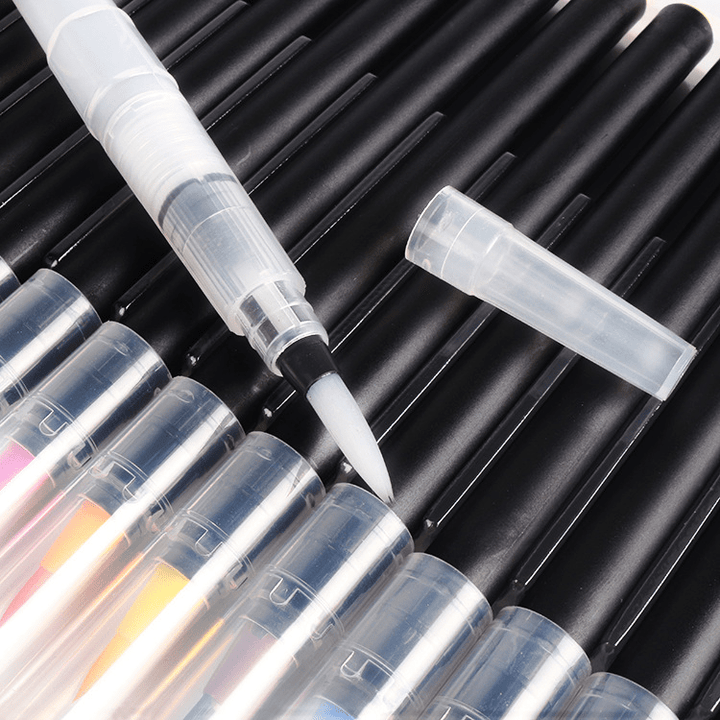 20 Color Watercolor Brush Pens Set with Soft Nylon Tips for Painting and Calligraphy Suitable for Scrapbooking