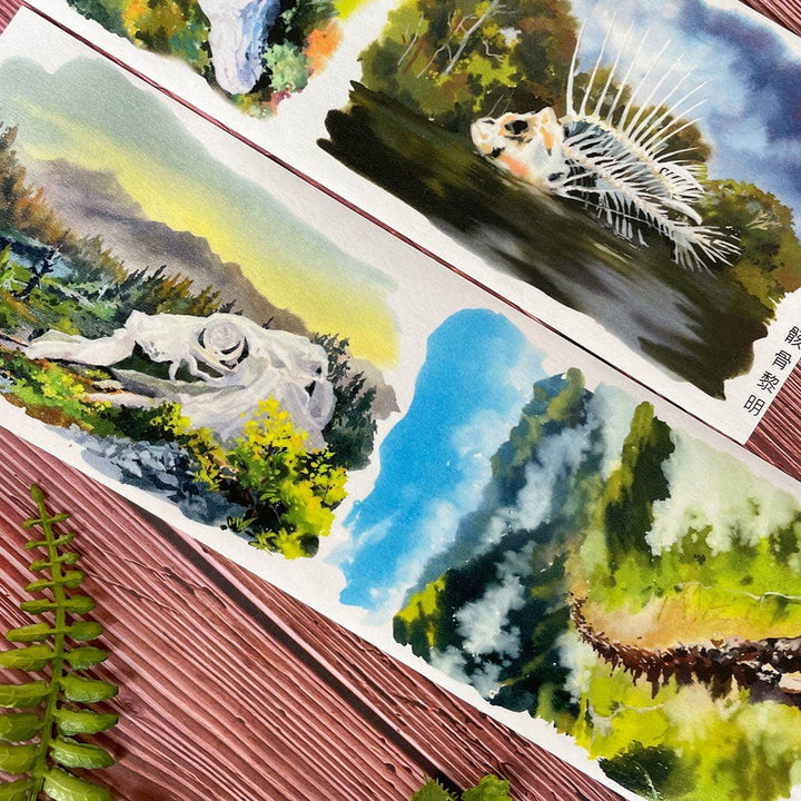 Ruins Journey Scenery PET Tape - Desk Cosmos