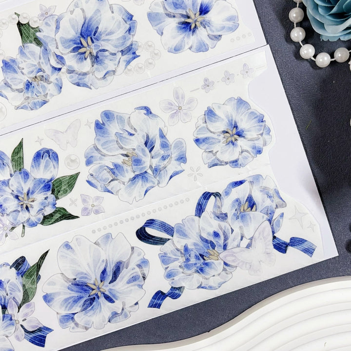 Tulip Serenity Die - Cut Tape - Desk Cosmos