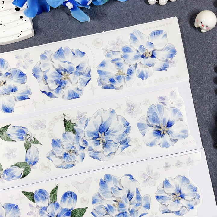 Tulip Serenity Die - Cut Tape - Desk Cosmos