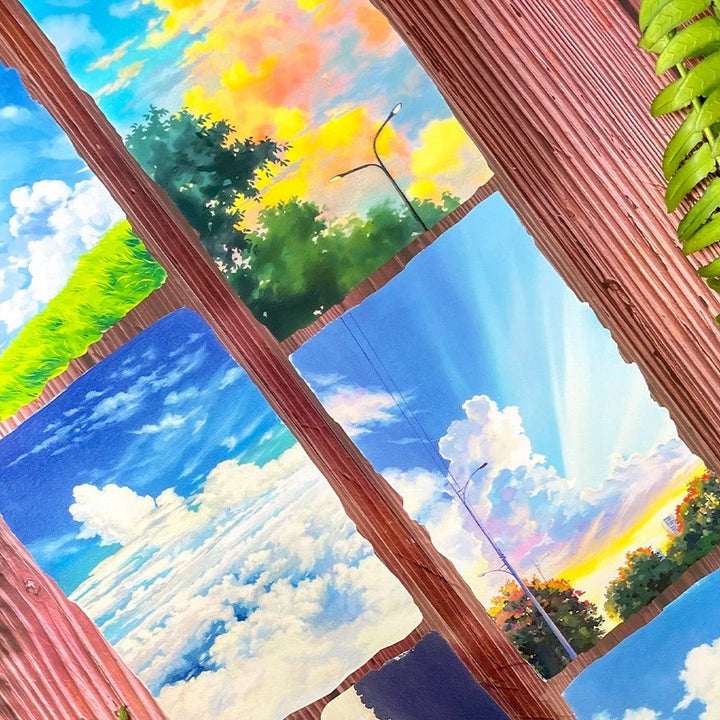 Cloudscape Journey Scenery PET Tape - Desk Cosmos