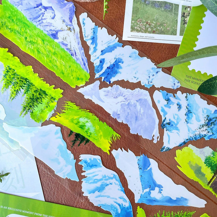 Snowland Poetic PET Scenery Tape - Desk Cosmos