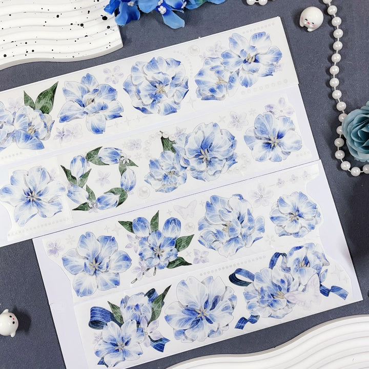 Tulip Serenity Die - Cut Tape - Desk Cosmos