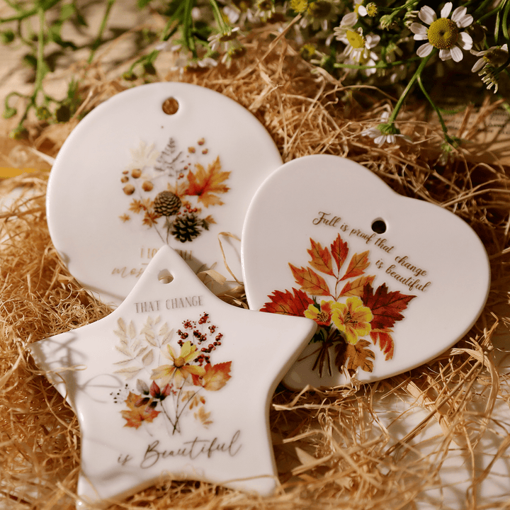 Autumn Whisper Waterproof Transfer Stickers - Desk Cosmos