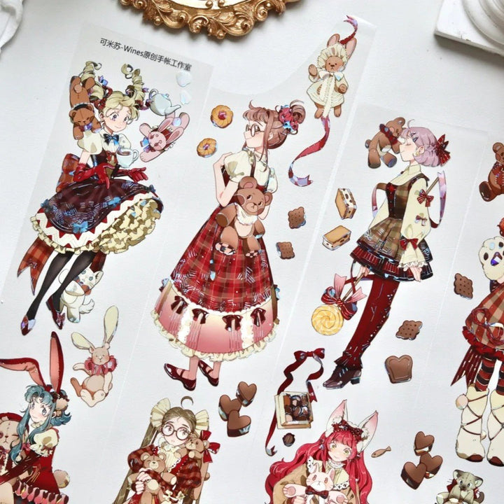 Kawaii Doll Girl PET Tape - Desk Cosmos