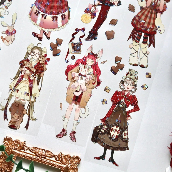 Kawaii Doll Girl PET Tape - Desk Cosmos