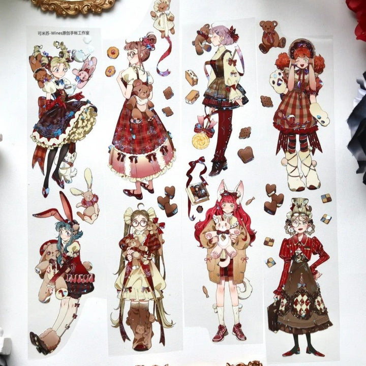 Kawaii Doll Girl PET Tape - Desk Cosmos