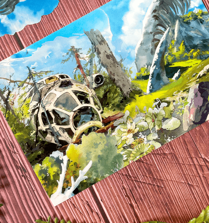 Ruins Journey Scenery PET Tape - Desk Cosmos