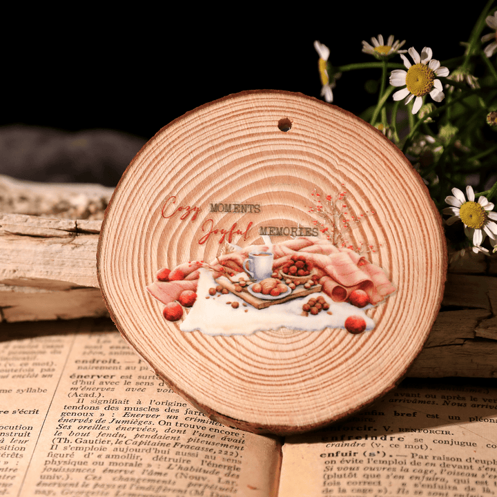 Christmas Transfer Stickers - Reindeer, Gifts, Sled, Bear - Desk Cosmos