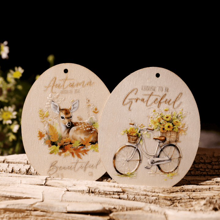 Autumn Whisper Waterproof Transfer Stickers - Desk Cosmos