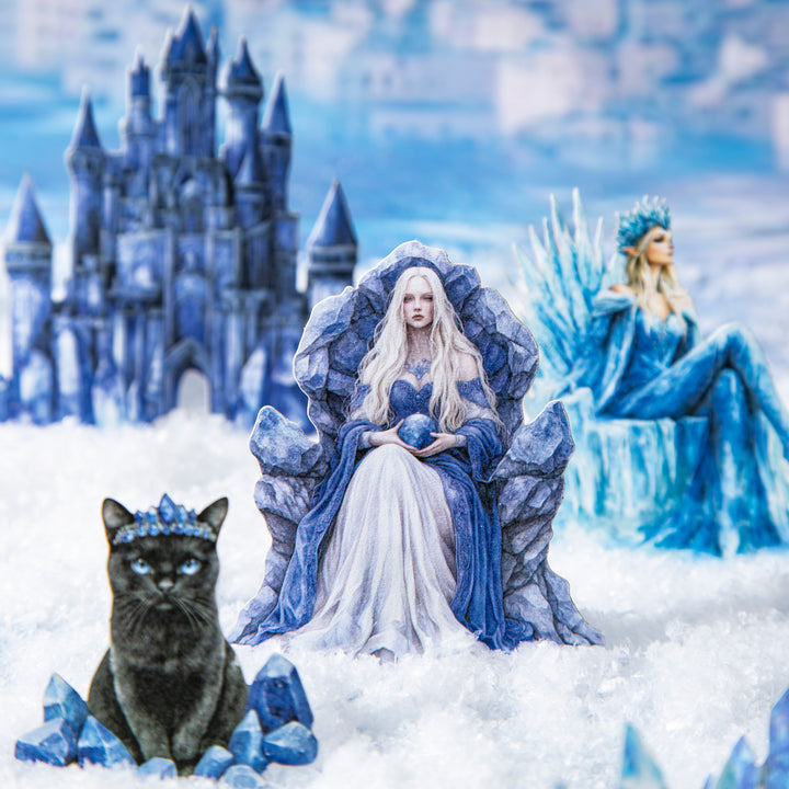 Winter Magic Journal Character Stickers - Desk Cosmos