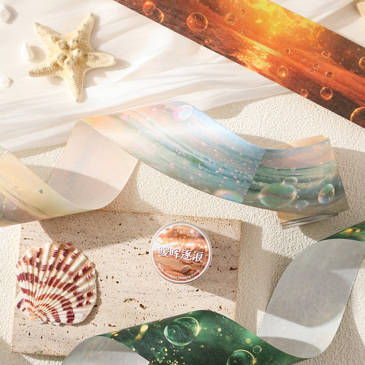 Fantasy Sea Waves PET Tape - Desk Cosmos