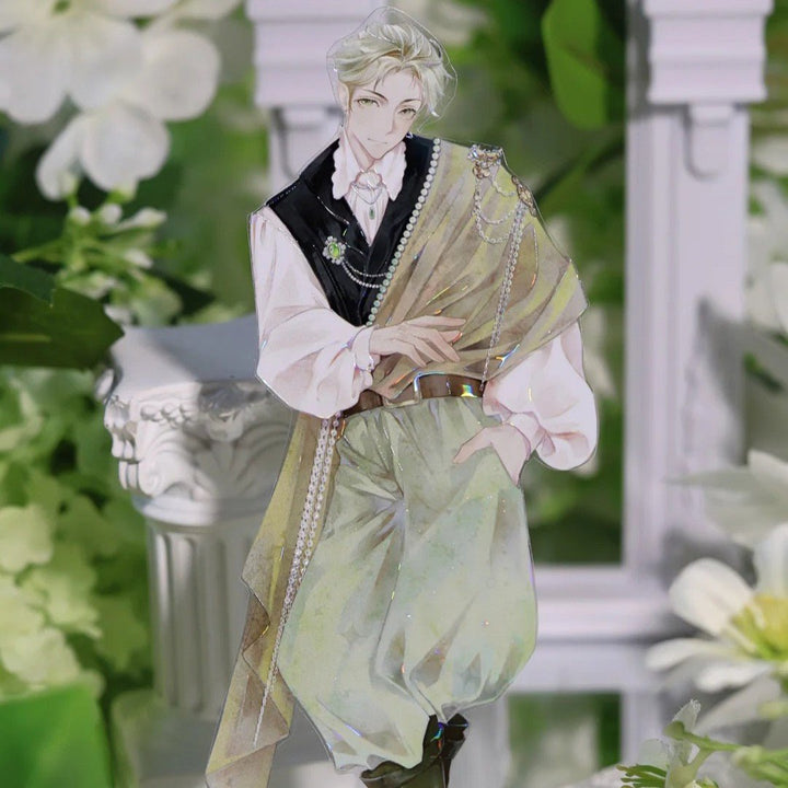 Elegant Floral Gentleman PET Tape - Desk Cosmos