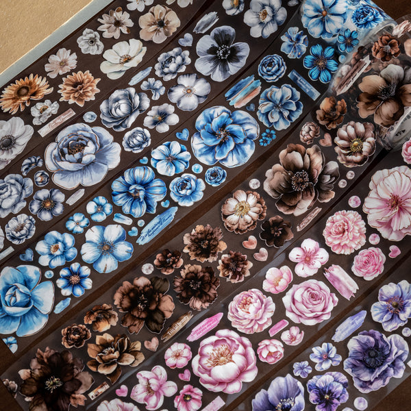 Flowers Rest in Peace Washi Tape - Desk Cosmos