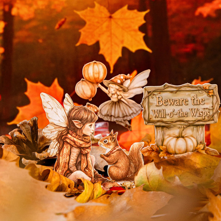 Autumn Stickers – Forest, Farm, Butterflies, Leaves - Desk Cosmos