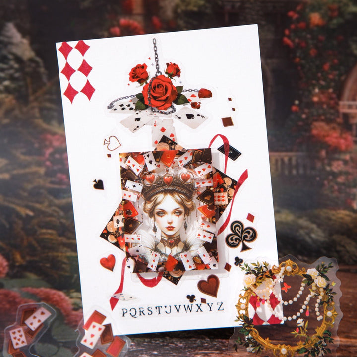 Alice's Time Game PET Stickers - Desk Cosmos