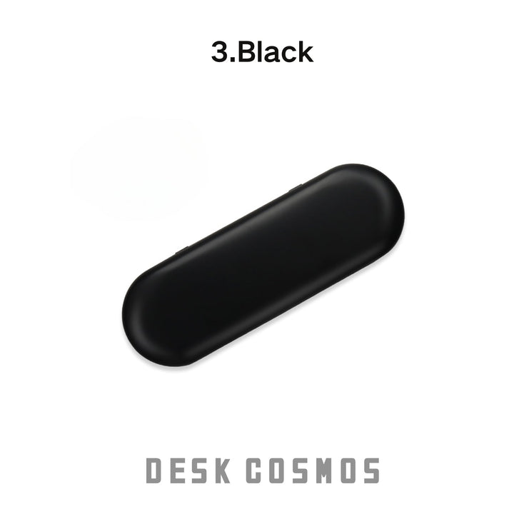 Tweezers Storage Box Silver Minimalist Retro Tin Look