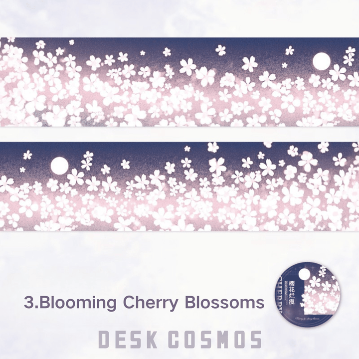 Passing by a Cherry Blossom Blooming Cherry Blossom Washi Tape
