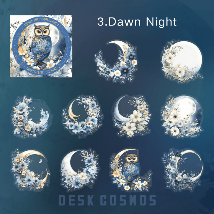 Under the Moon Garden Dawn Night Sky Magic Design