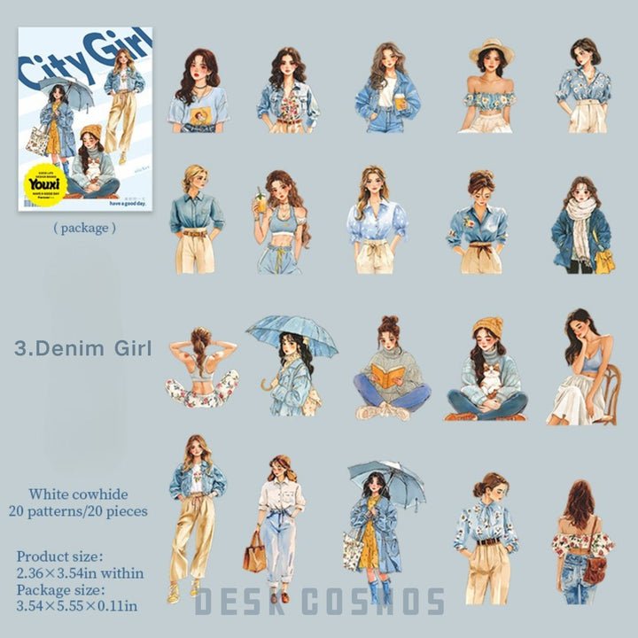 Urban Girl Denim Girl Casual Chic Style
