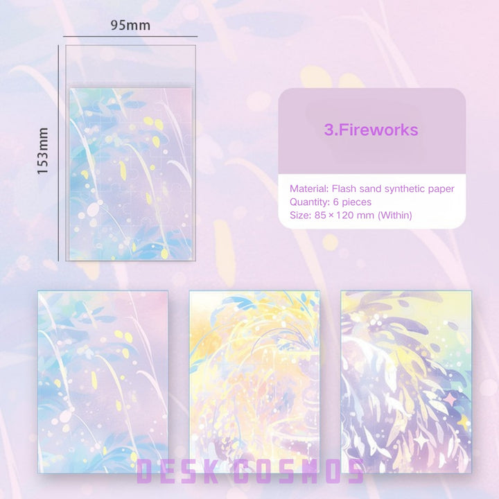 Journal Background Paper Healing Series Watercolor Planner Inserts