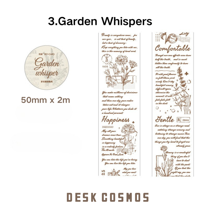 Garden Whispers Scrapbooking Supplies