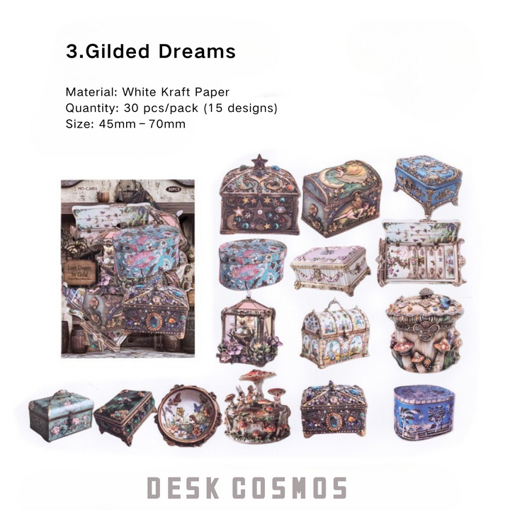 Antique Collection Museum Series Golden Dream Collectible Aesthetic