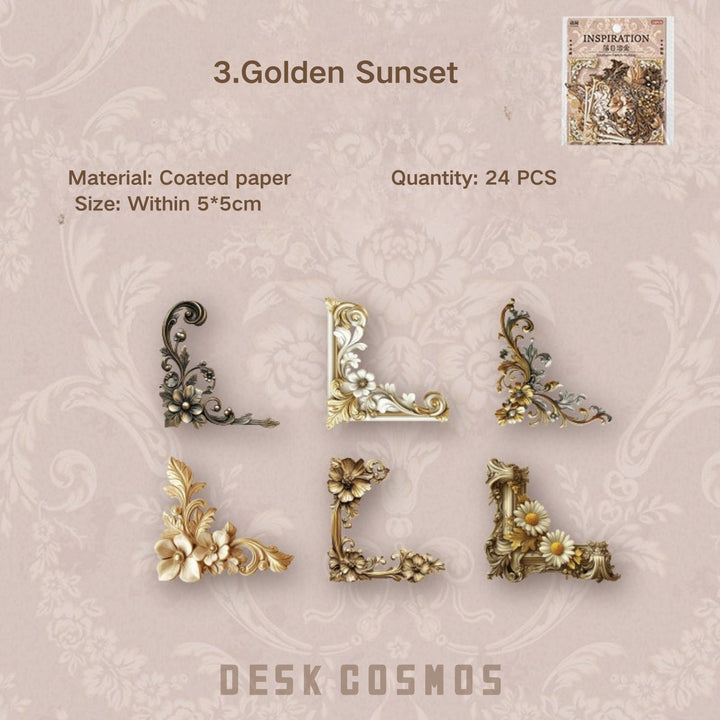 Muse Series Frame Borders for Artistic Collages