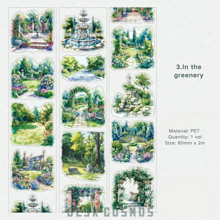 Corner Of The World pet roll sticker for artistic decorating