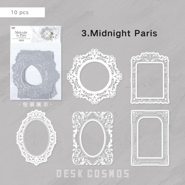 Border Cardstock Stickers Relief Frame Pack
