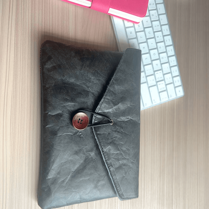 Storage Bags for Stickers Paper Minimalist Black