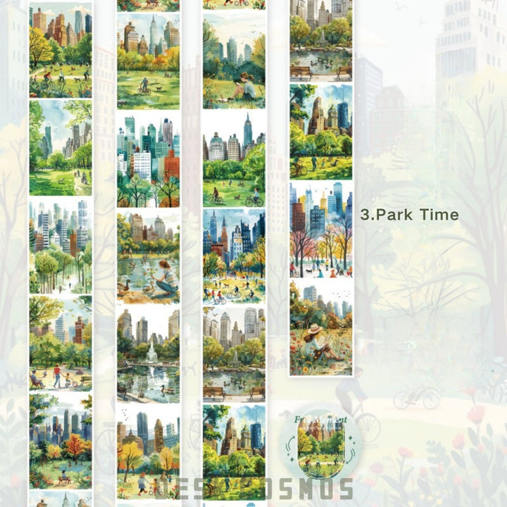 Moment Of Freedom Park Time Daily Leisure Journal Tape